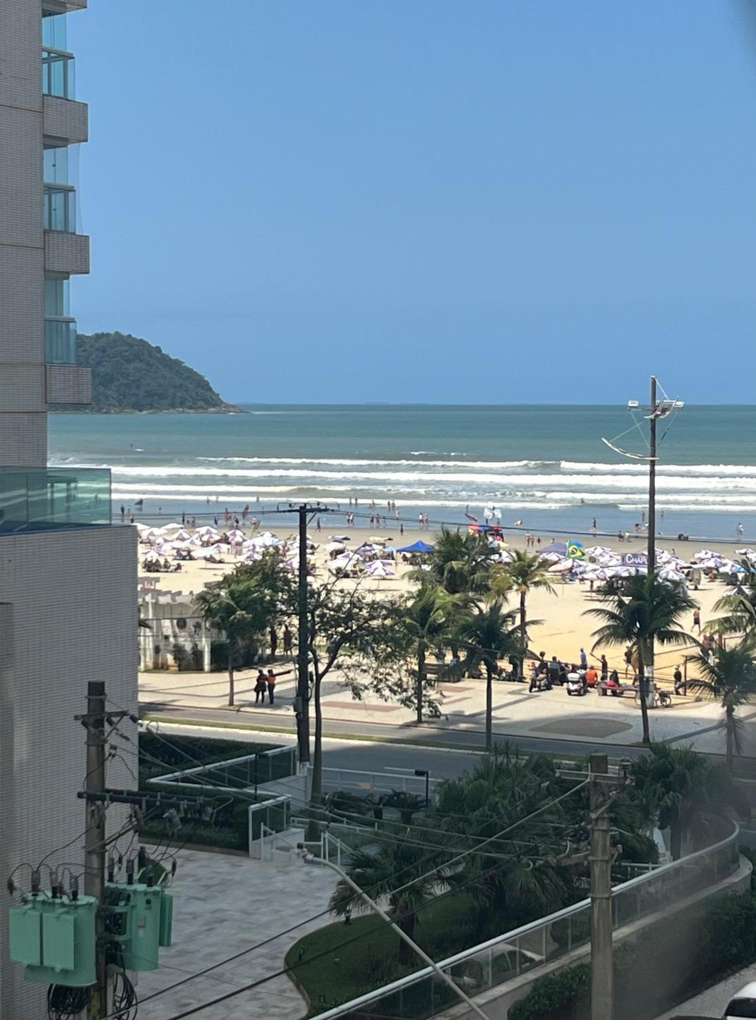 Apartamento Vista Para Praia 大普拉亚 外观 照片
