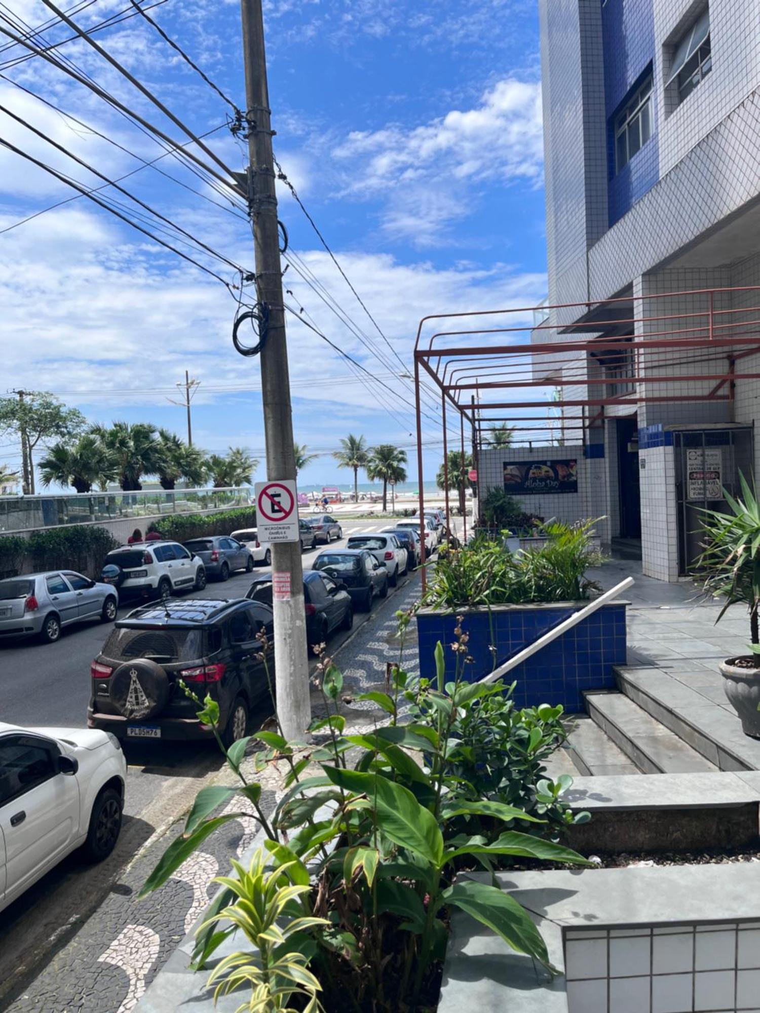 Apartamento Vista Para Praia 大普拉亚 外观 照片