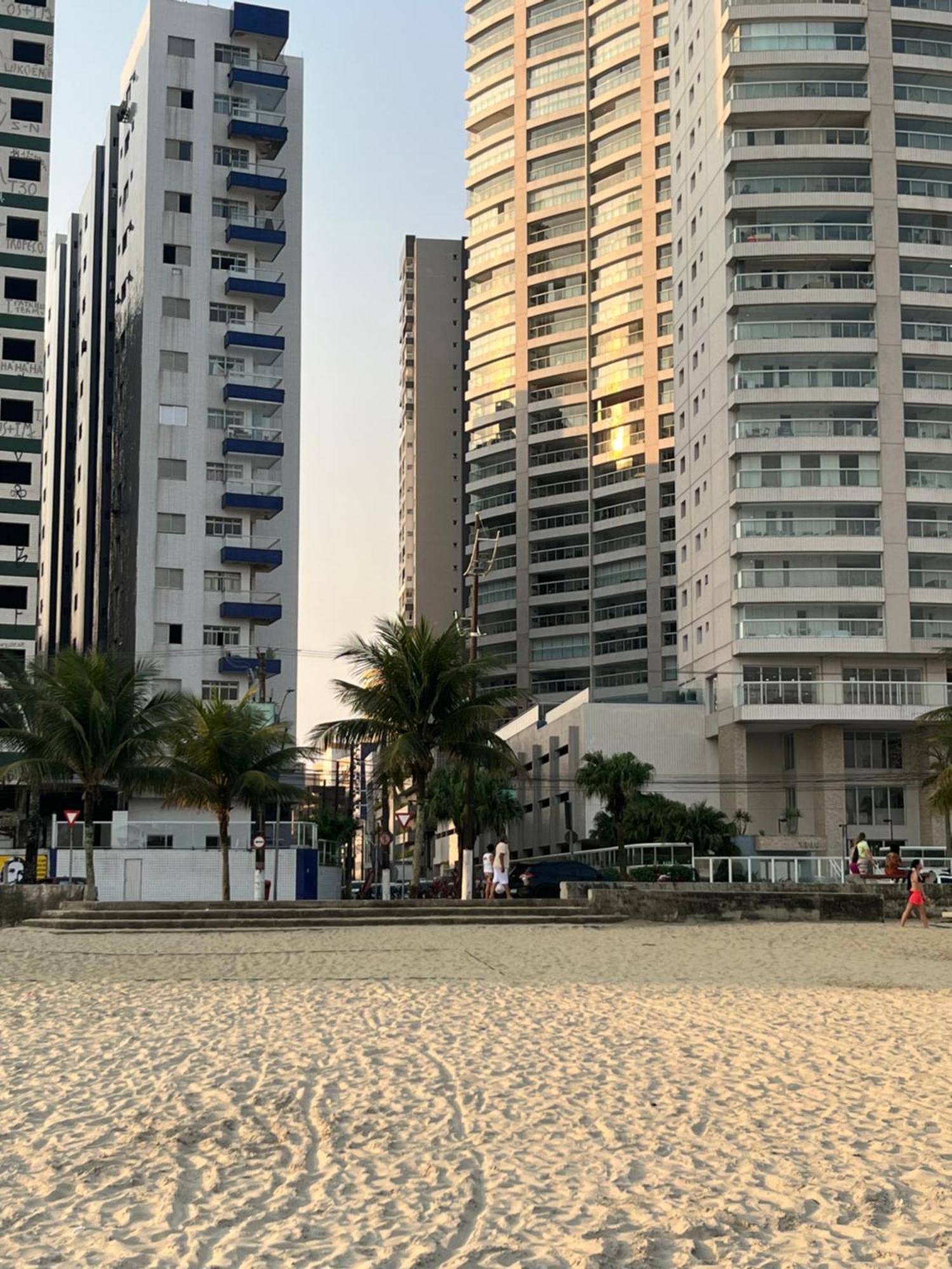 Apartamento Vista Para Praia 大普拉亚 外观 照片